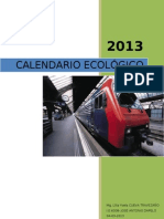 Calendario Ecologico Desarrollado 1 Impreso