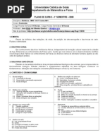 Plano de Curso