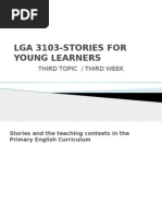 Lga 3103-Stories for Young Learners
