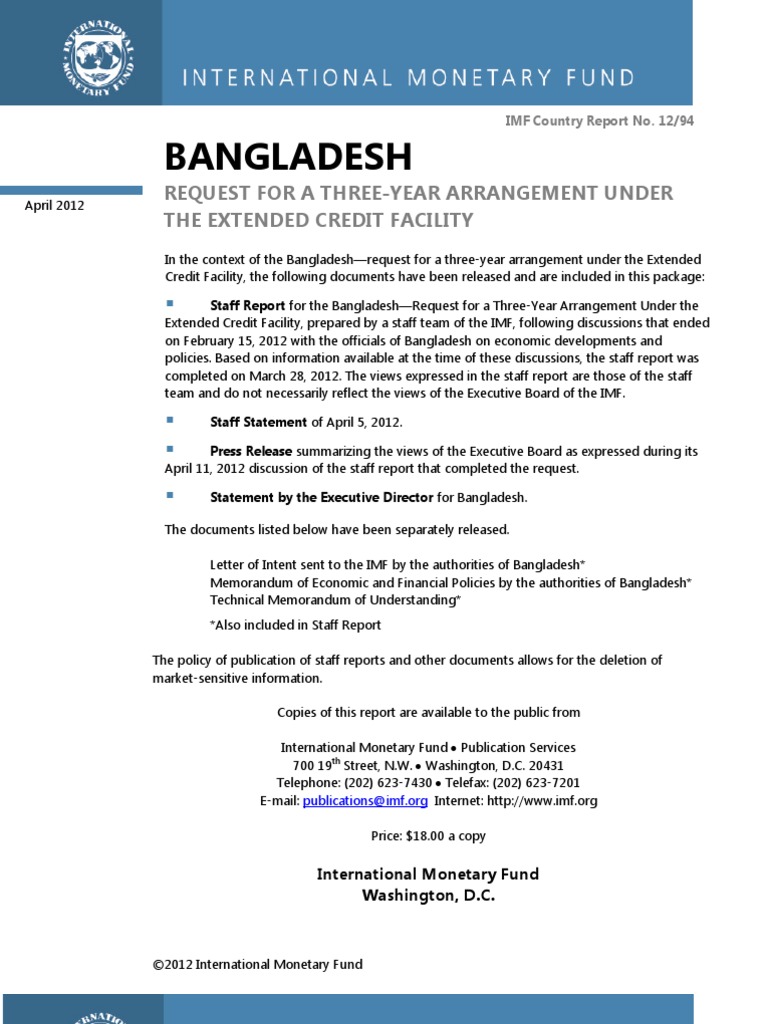 IMF Country Report Bangladesh PDF Policy Fiscal Policy