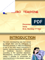 Micro Teaching