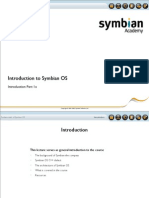 Symbian Introduction