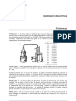 Problemas de Destilacion Diferencial