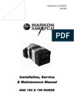 Manual Markon NAC160 NAC190