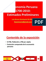 La economía peruana 1700-2010 - Bruno Seminario (2011)
