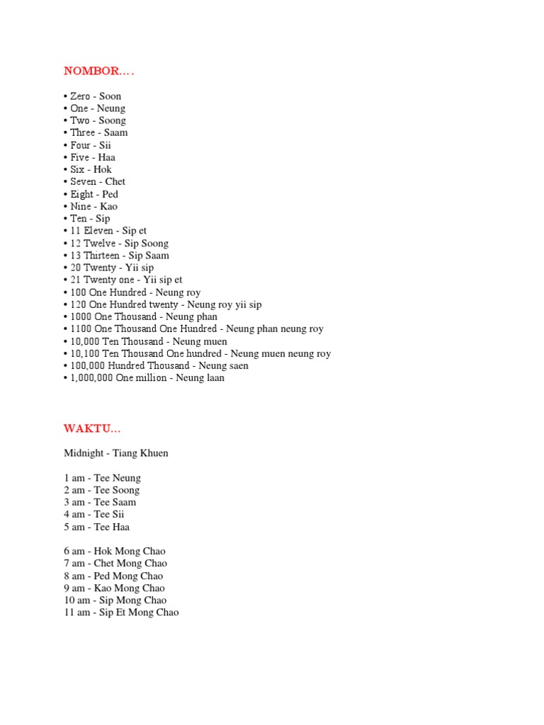 Belajar Bahasa Thailand Pdf