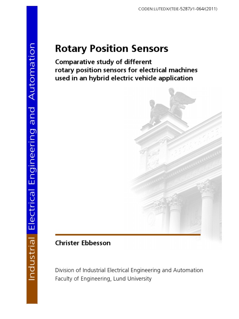 5287 Full Ducument Rotary Position Sensors | PDF | Inductor | Signal ...