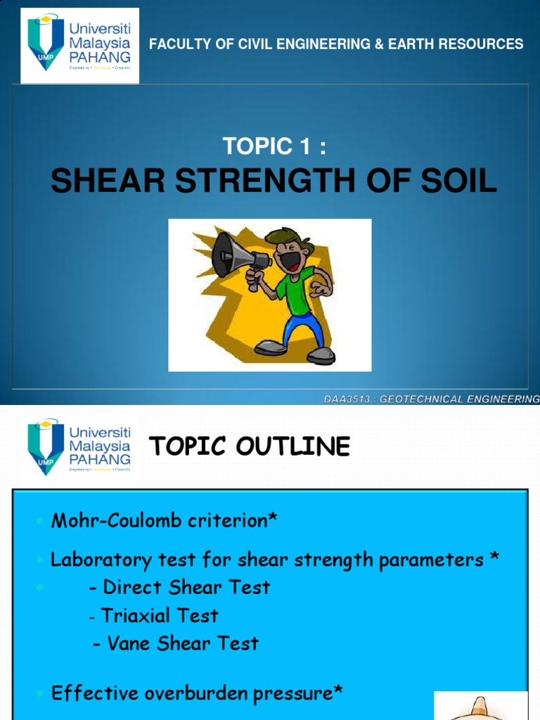 Soil Shear Strength Testing Methods | PDF | Geotechnical Engineering ...
