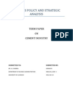 Business Policy and Strategic Analysis