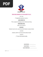 Programming Fundamentals