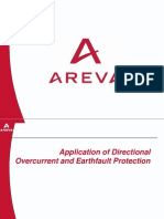 Application of Dir. OC + EF Protn-AREVA