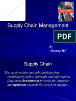 Supply Chain Management: by Deepak HC