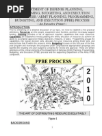 PPBE Process Directive Overview | PDF | United States Department Of ...
