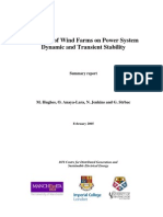 Influence of Wind Farms on Power System Dynamic and Transient Stability.pdf