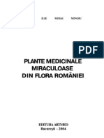 Plante Medicinale Miraculoase Din Flora Romaniei PDF