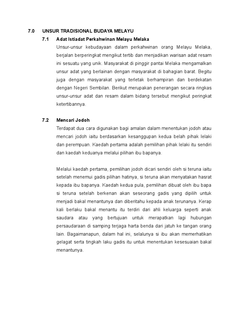 Adat Perkahwinan