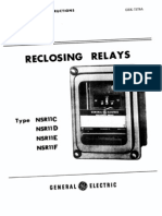 GE Reclosing Relay