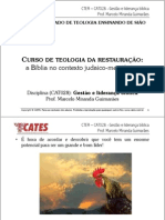 CAT028 - Gestão e Liderança Bíblica - Prof. Marcelo Miranda Guimarães