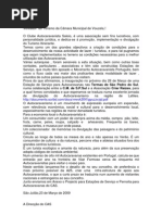 Carta à C. M. Vouzela e Oliveira de Frades