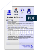 Prova Concurso UFPE - Analista de Sistemas