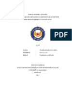 Analisis Paracetamol Dengan Metode Spektrofotometri UV-VIS Dan KCKT (Model Review Jurnal)