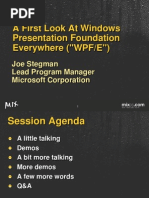 Download A First Look at Windows Presentation Foundation Everywhere WPFE by Best Tech Videos SN13586891 doc pdf