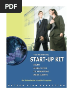 Download Marketing Start Up Kit by Sean SN13587370 doc pdf