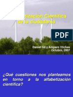 Alfabetizacion Cientifica 2007