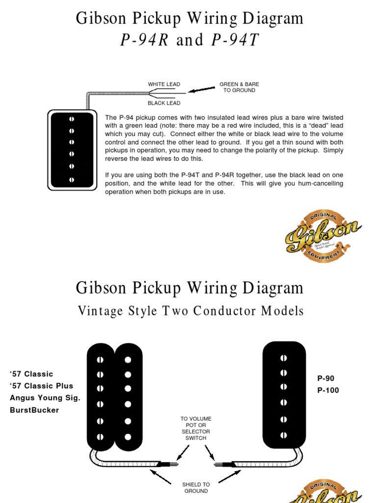 Gibson P 90 Wiring | PDF