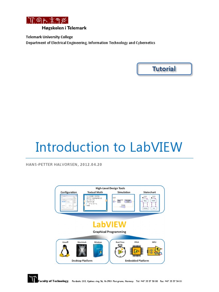 Introduction To LabVIEW | PDF