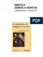 Radice Lucio - La Matematica de Pitagoras a Newton