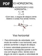 Voo Horizontal