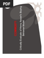 Download T14 - Henry Assael Buying Behavior by COMM2071 SN13589290 doc pdf