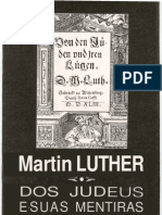 Martinho Lutero - Dos Judeus e Suas Mentiras