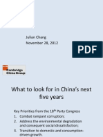 Julian Chang – China's New Economy