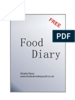 Free Food Diary