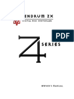 Zendrum Z4 Manual-ZX
