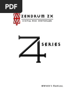 Zendrum Z4 Manual-ZX