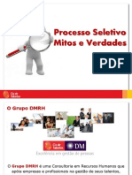 Processo Seletivo - Mitos e Verdades - Abr2012