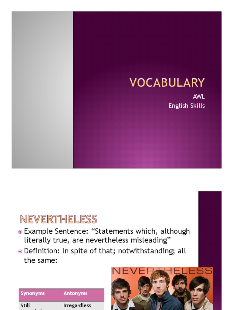 Essential English Vocabulary Guide | PDF