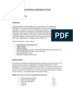 Espondiloartropatías: definición, epidemiología, síntomas y diagnóstico