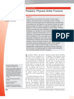 Pediatric Physeal Ankle Fracture