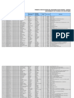 Registros Primera Convocatoria Mejoramiento Vivienda 1