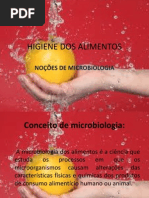 Higiene Dos Alimentos-microbiologia