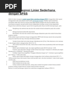 Download Contoh Regresi Linier Sederhana Dengan SPSS by Novita Baginda SN135913370 doc pdf