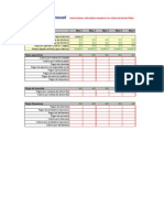 Flujo de Caja Mensual Cash Flow en Excel