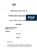 Laboratorio de Física II informe numero 2..