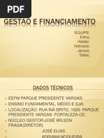 GESTÃO E FINANCIAMENTO