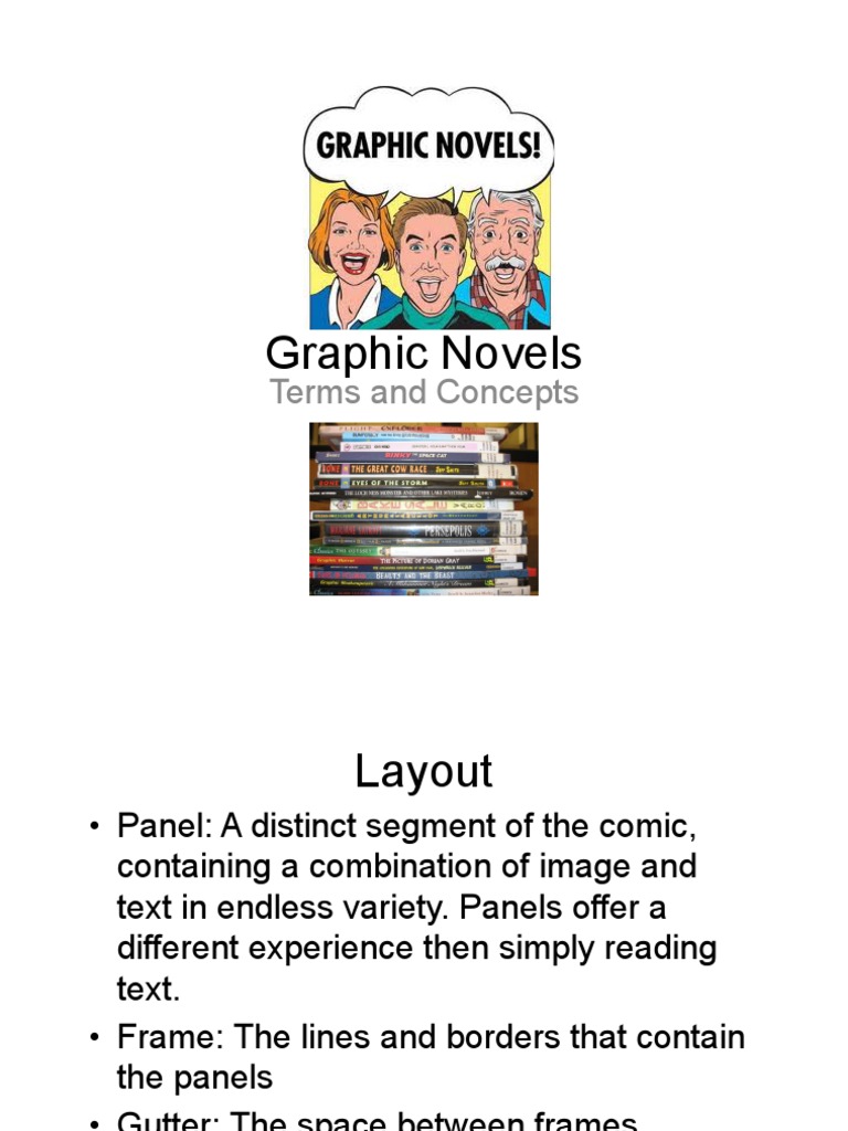 Graphic Novel Layout and Techniques | PDF