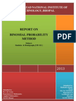 Report Binomial Method